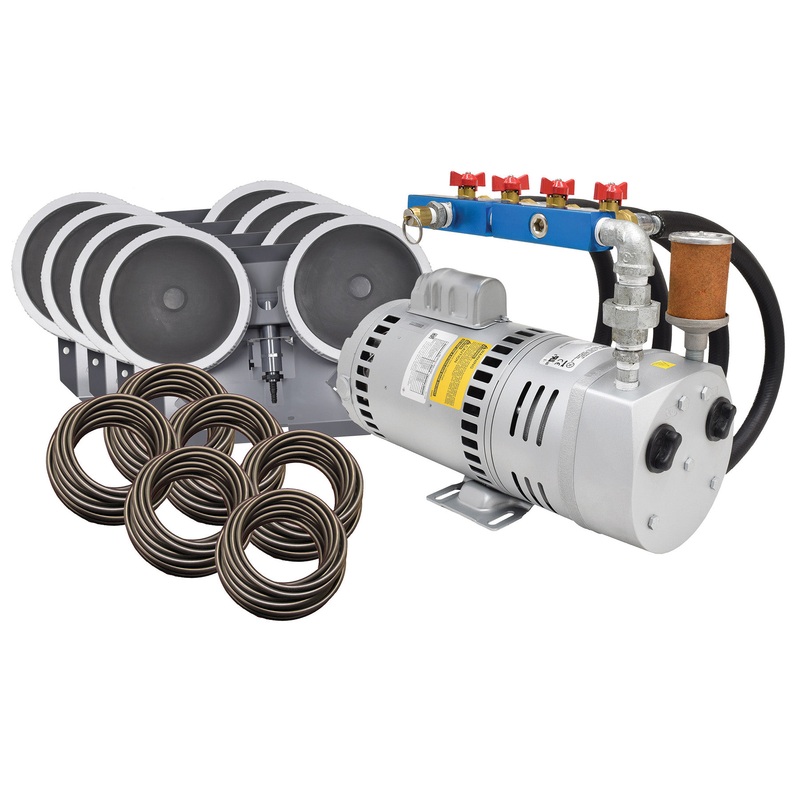 4 Diffuser Rotary Vane Air System