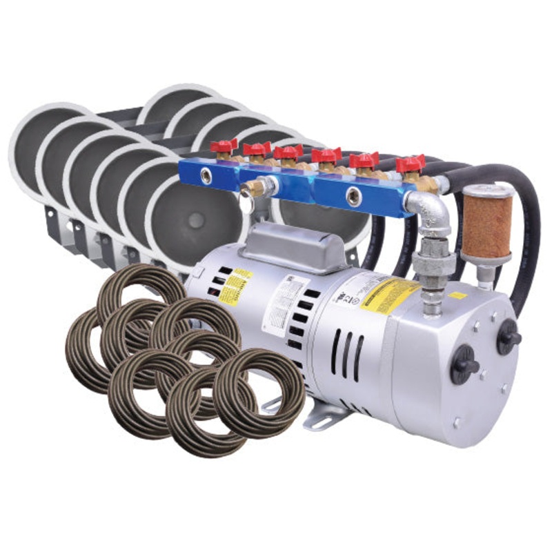 6 Diffuser Rotary Vane Air System