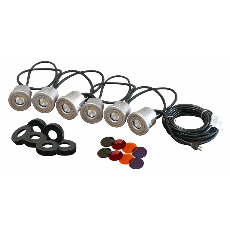 6 Stainless Steel LED Kasco Lighting Package