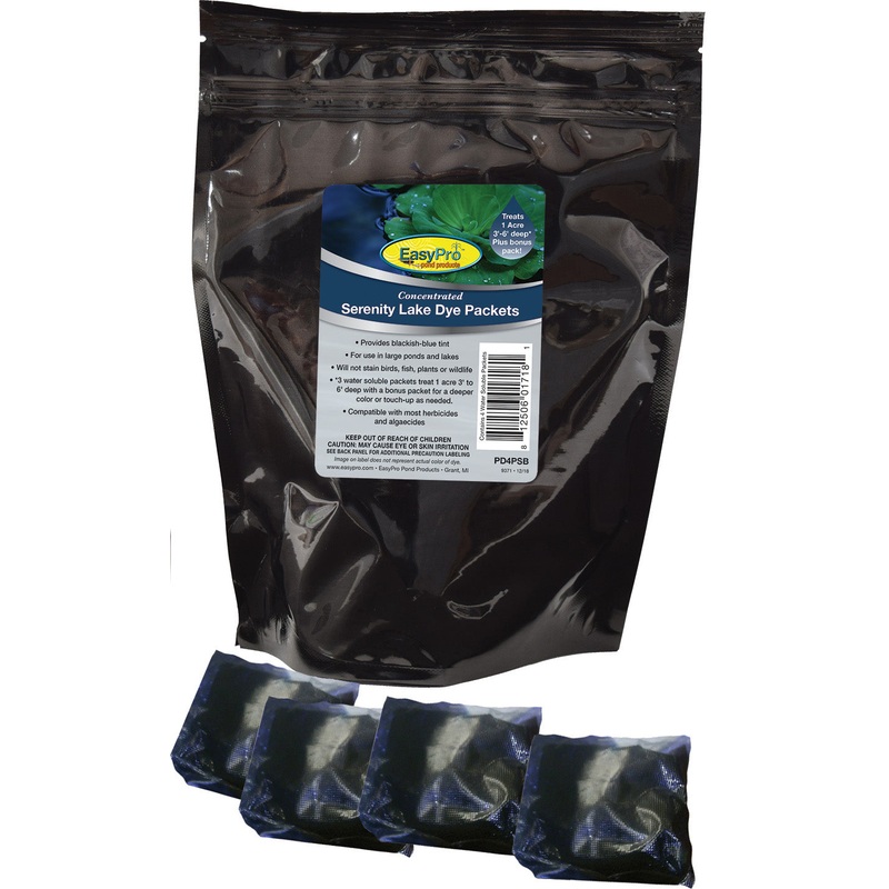 Concentrated Serenity Pond Dye, Dry, 4 Pack