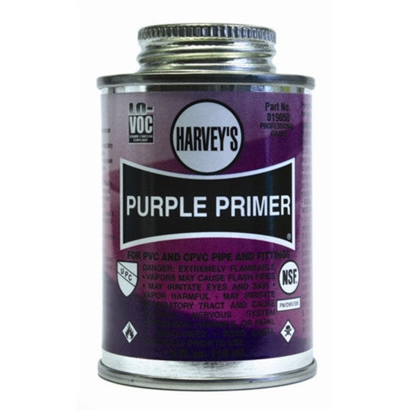 Purple PVC Primer, 8 oz.