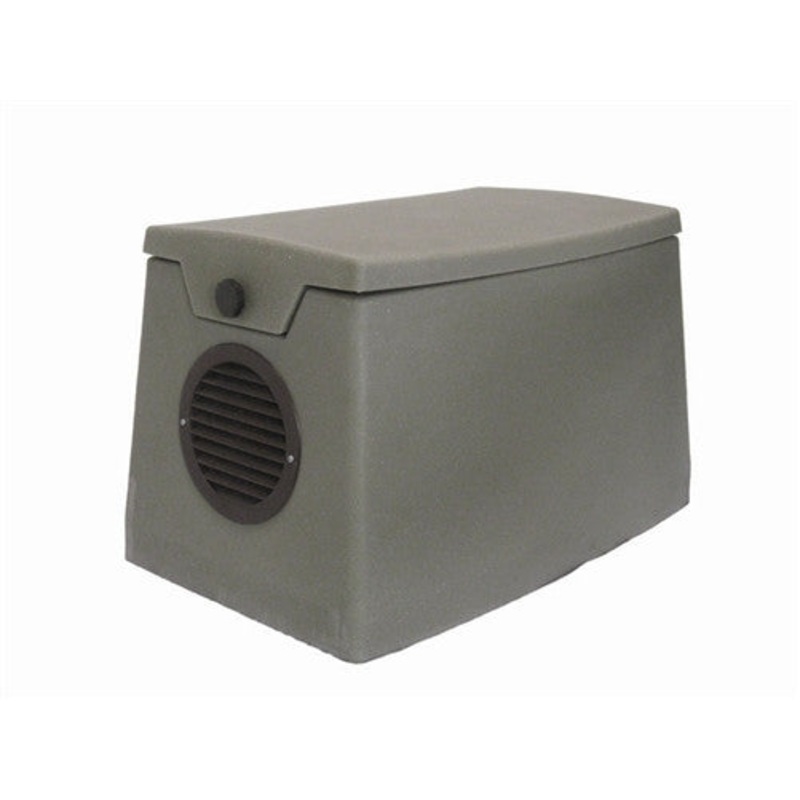Weatherproof Poly Cabinet with 115 volt Fan