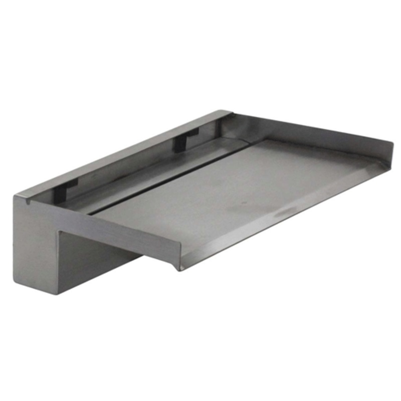 11.5" wide Stainless Steel Spillway, 6" lip