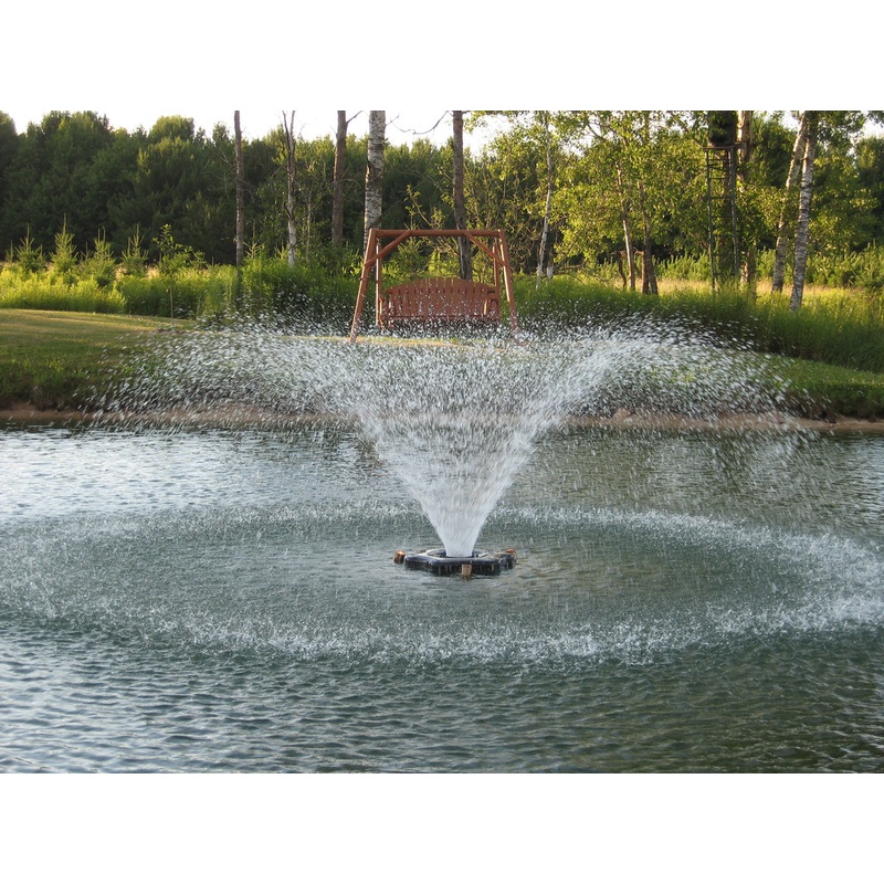 3/4 HP Kasco Aerating Fountain, 115 volt