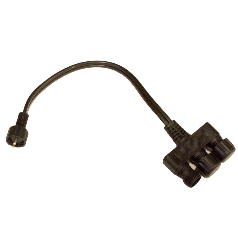 3 Way LED splitter with quick plugs