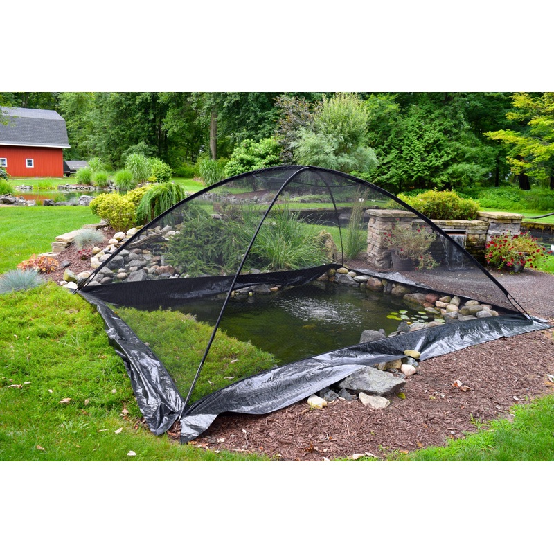 Deluxe Pond Cover Tent  13 x 17 with 12 anchors