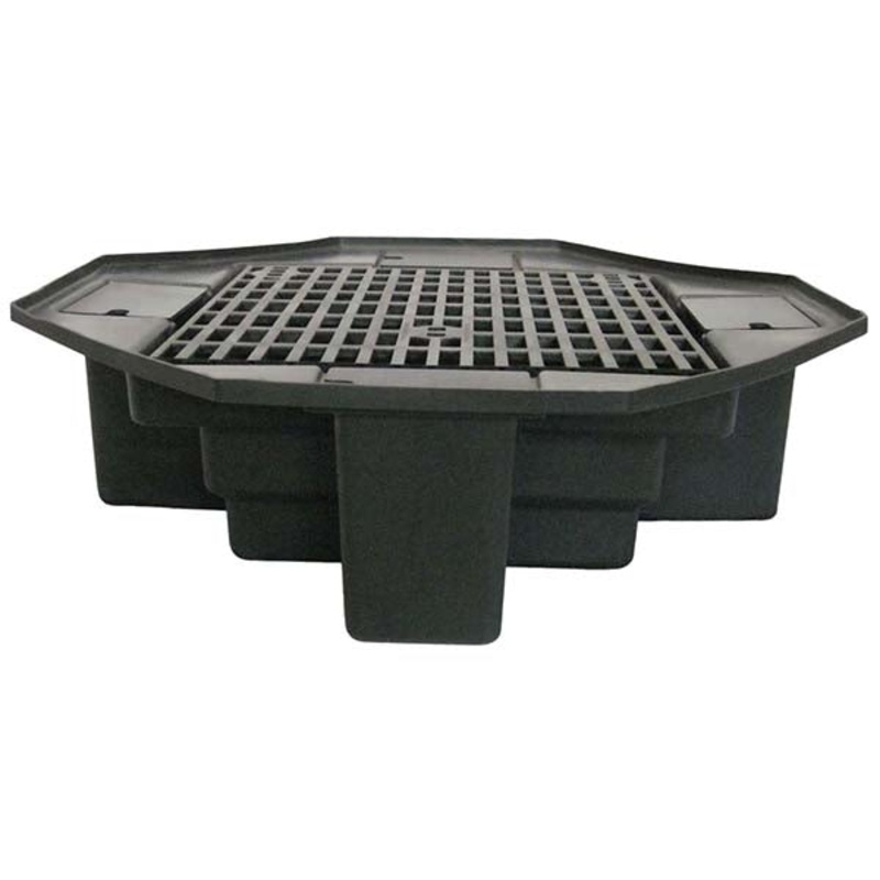 ECO-Series 48" Lightweight Basin with Bench Grating