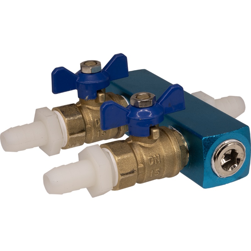 4 Way 1/2" Barb Splitter
