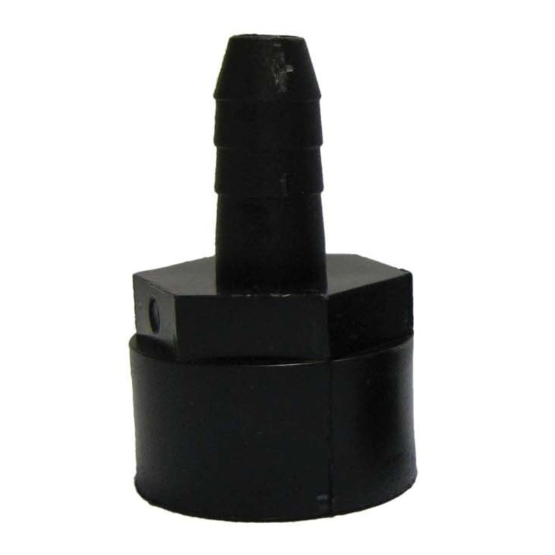 Black Fitting 1/2" FPT x 3/8" Barb