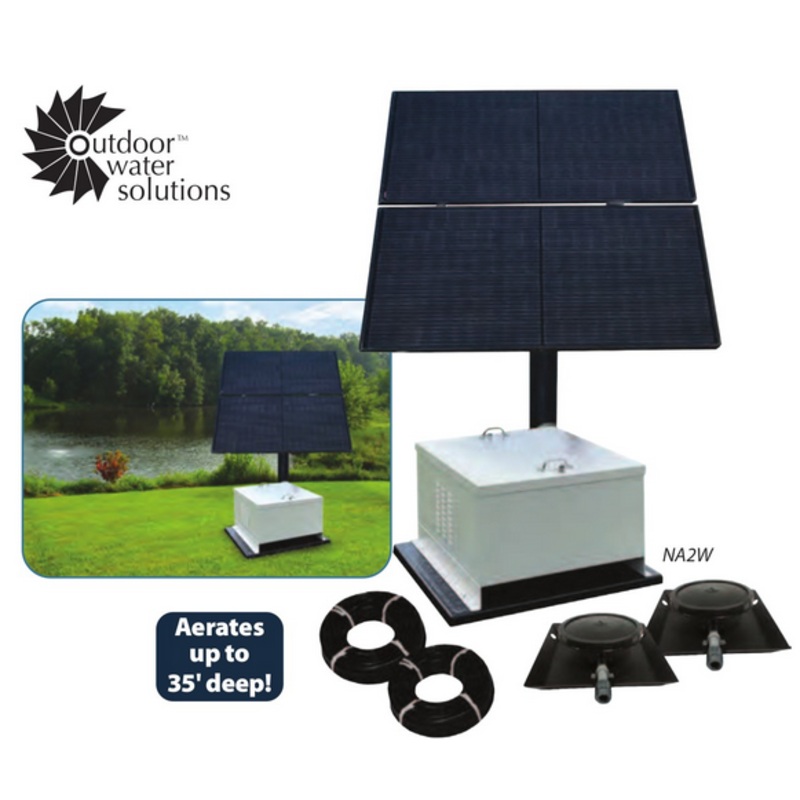 NIghtAir Battery Backup Solar Aeration System