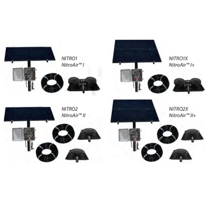 Nitro Air 24V Solar Aeration Systems