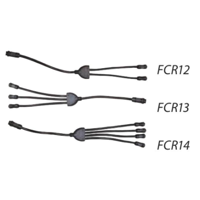 Splitter for 5 pin low voltage RGBW LED system