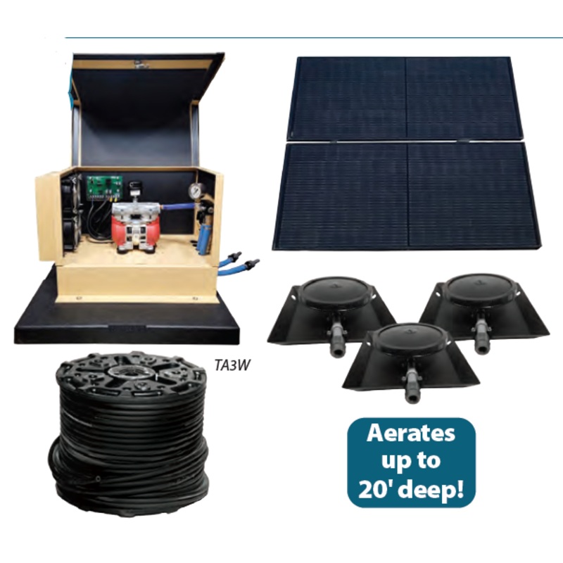 TurboAir Direct Drive Solar Aeration System