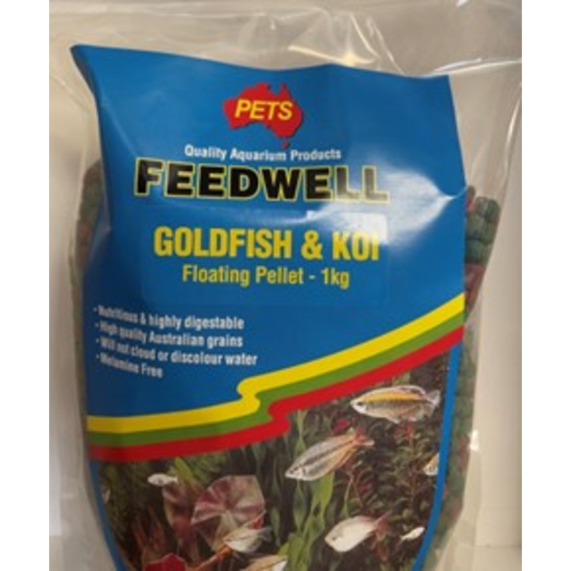 APS Gold Fish & Koi Floating Pellets LARGE SIZE