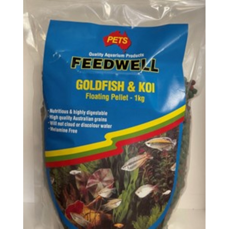 APS Gold Fish & Koi Floating Pellets MEDIUM SIZE