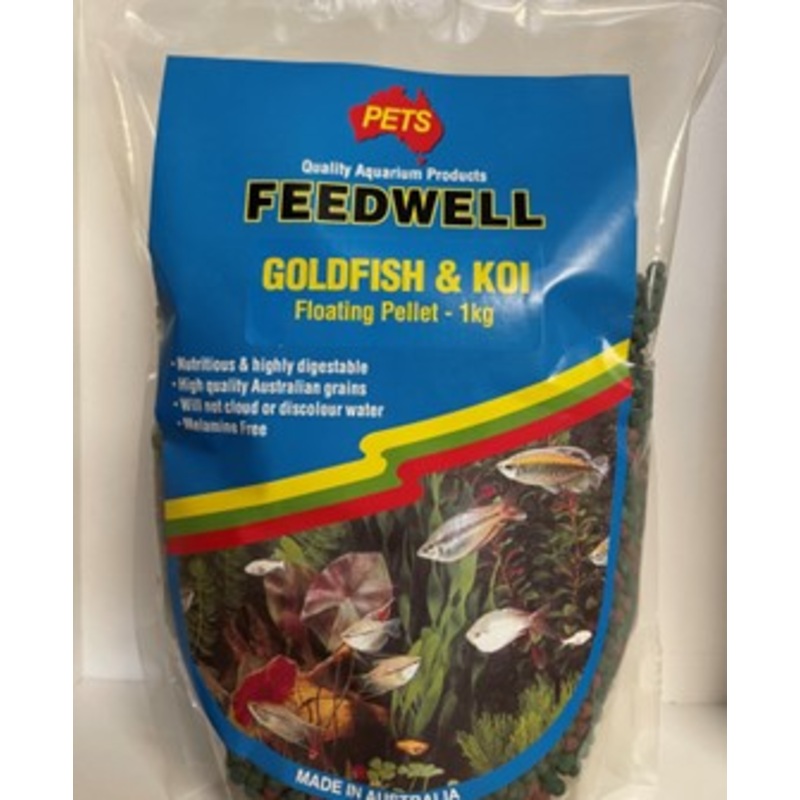 APS Gold Fish & Koi Floating Pellets SMALL SIZE