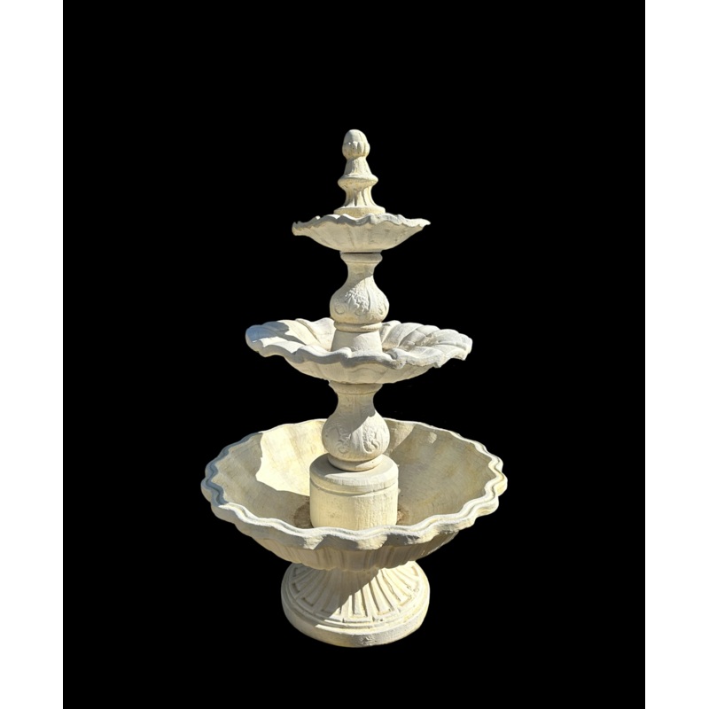 3 Tier Self Contained Concrete Fountain
