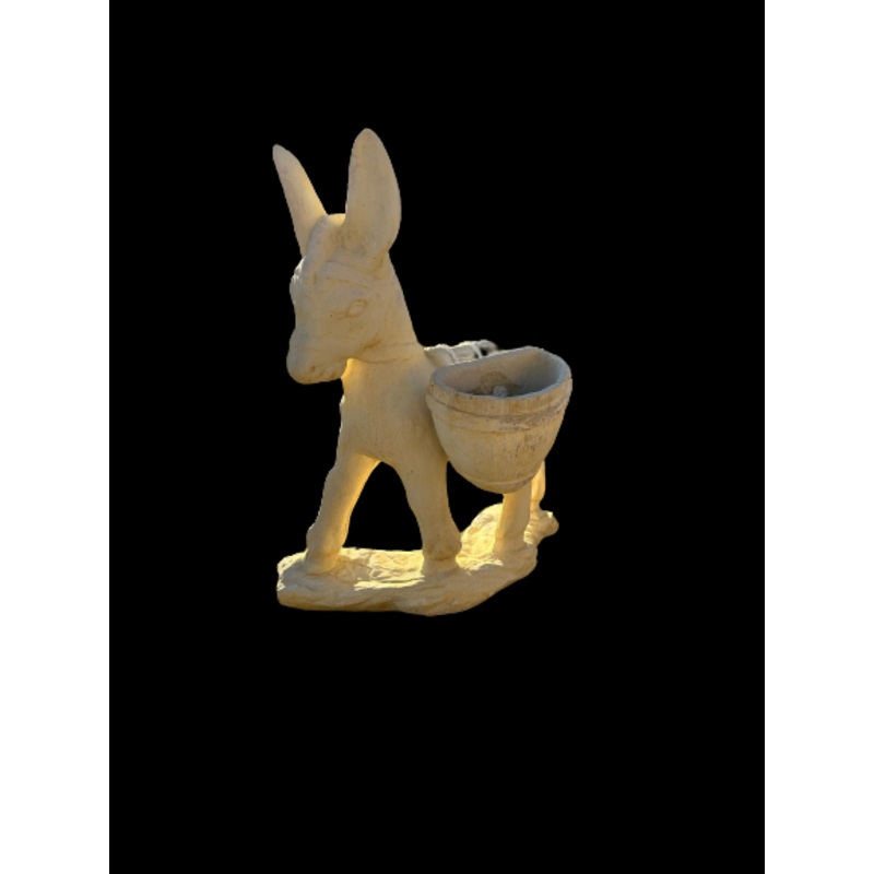 Concrete Donkey Statue