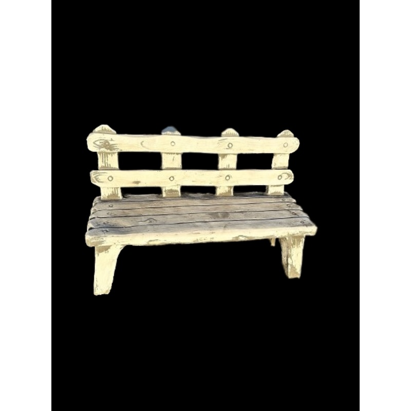 Concrete Statue Bench