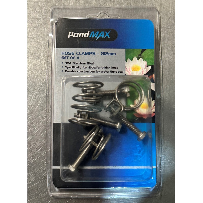 Pondmax Hose Clamp Box Of 4