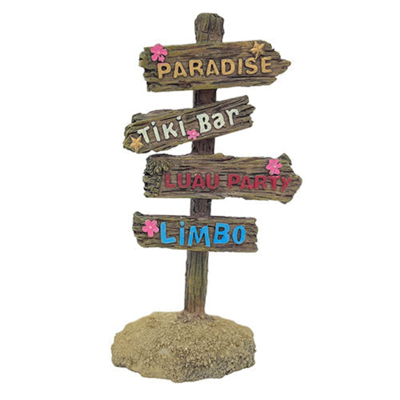 Aqua Care Ornament Mini Sign