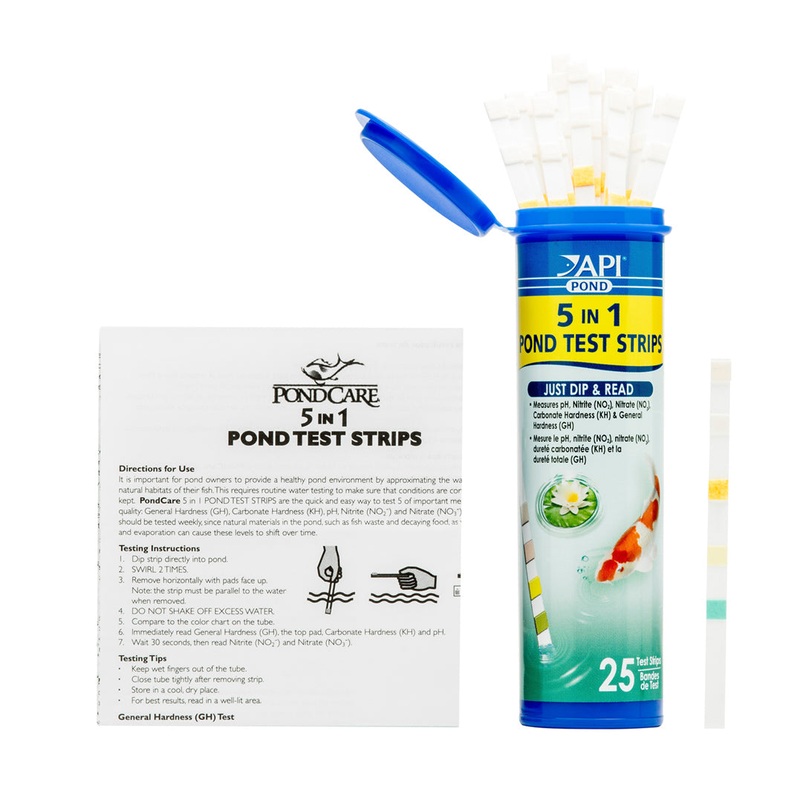 API POND Dip Strips Test 5-in-1
