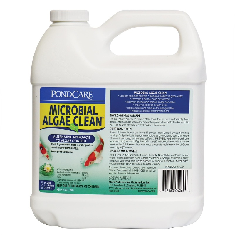 API POND Microbial Algae Clean - Controls Algae in Water Gardens