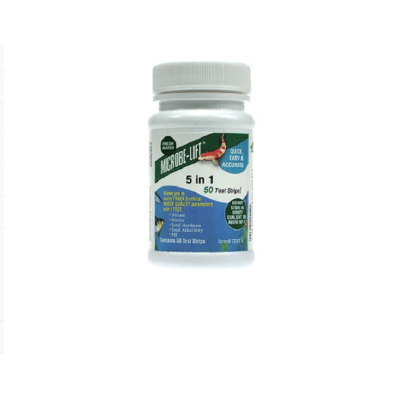 Microbe-Lift 5-in-1 Pond Test Strips