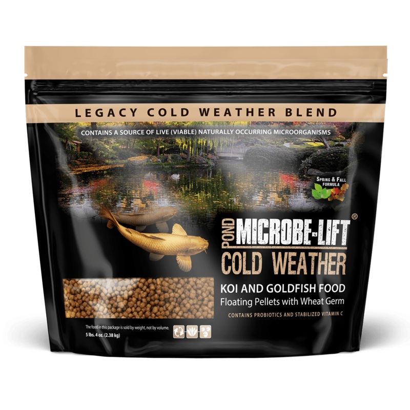 Microbe-Lift Legacy Cold Weather Fish Food with Wheat Germ