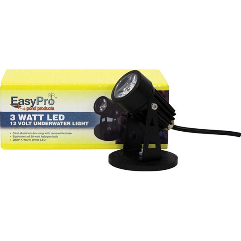 EasyPro 3 Watt LED Submersible Lights - Removable Stand