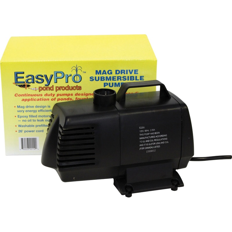 EasyPro Submersible Pond & Waterfall Pumps