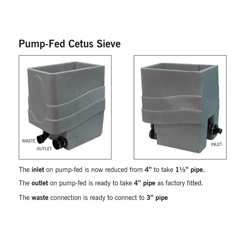 Evolution Aqua Cetus Sieve Pond Pre-Filter - Pump or Gravity Fed
