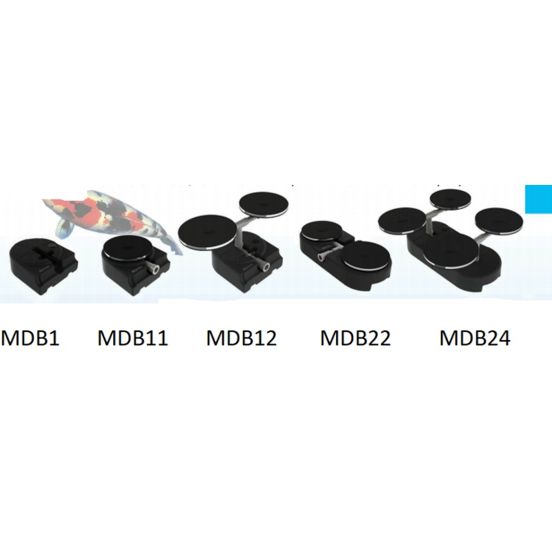 Matala Membrane Air Diffuser Assemblies with Heavy-Duty Base