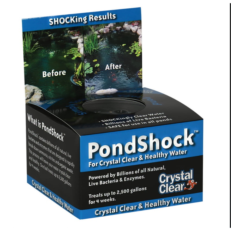 CrystalClear PondShock- For Crystal Clear & Healthy Water