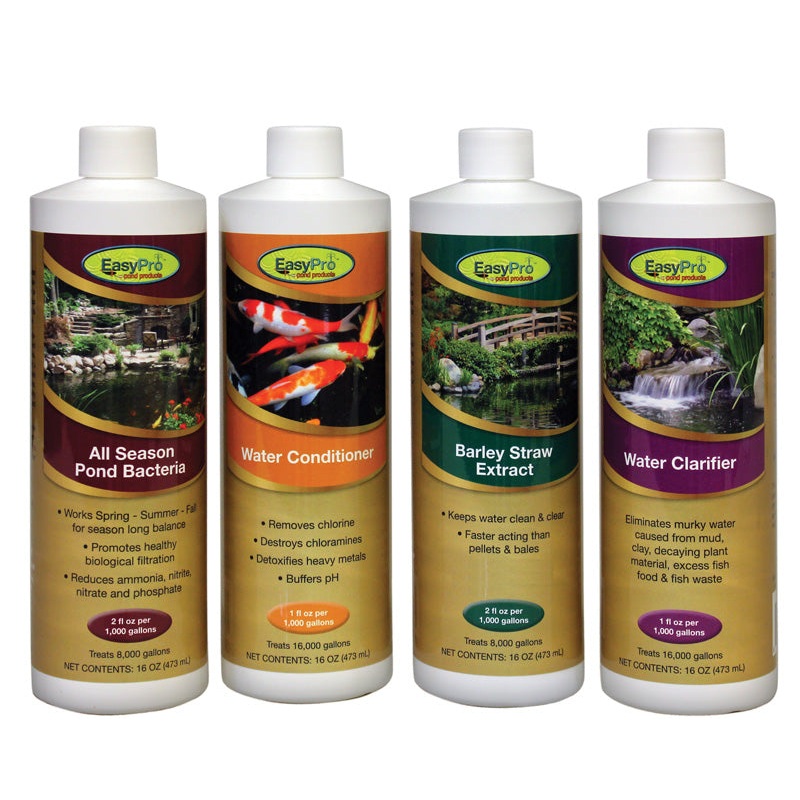 EasyPro All-In-One Pond Package - Perfect for New Pond Start-Up
