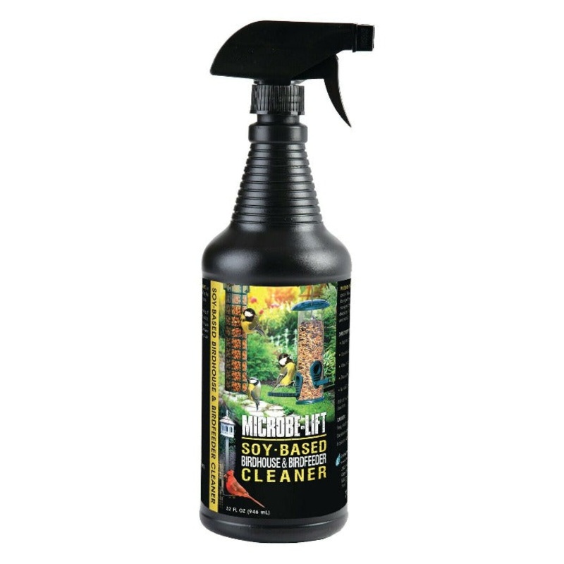 Microbe-Lift Birdhouse & Birdfeeder Cleaner - Soy-Based- Plant & Animal-Safe