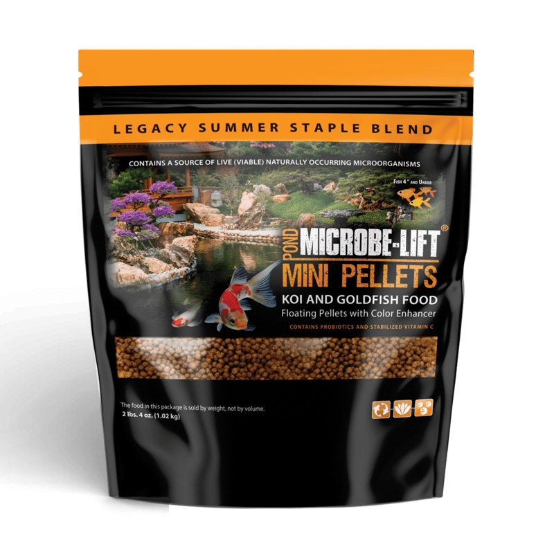 Microbe-Lift Legacy Mini Pellets - For Young Fish Under 4 Inches