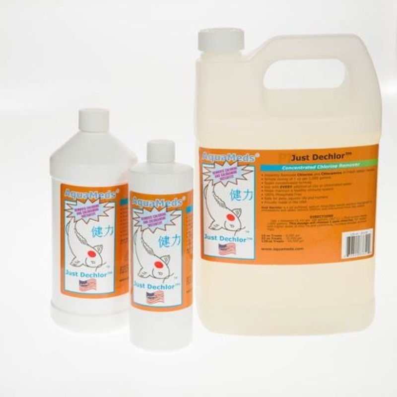 AQUA MEDS Just Dechlor - Instantly Removes Chlorine & Chloramines