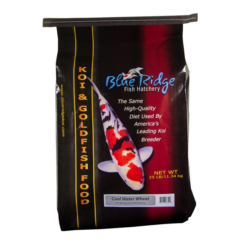 Blue Ridge Cool Water Wheat Formula Koi & Goldfish Food Large Pellet
