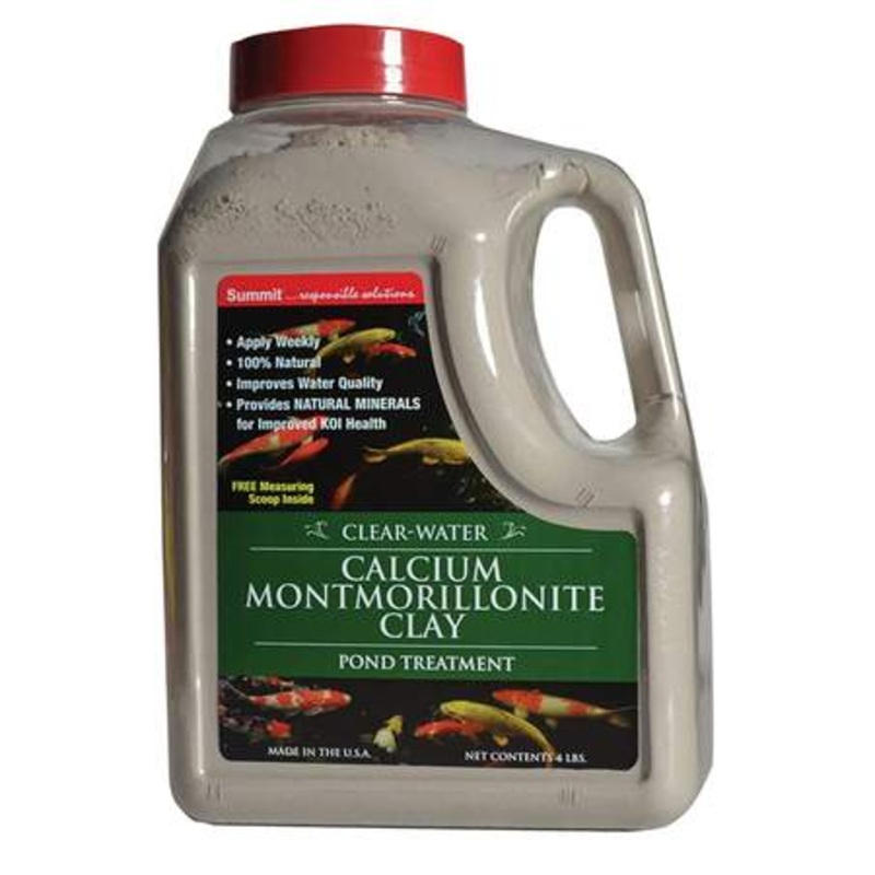 Clear-Water Calcium Montmorillonite Pond Clay