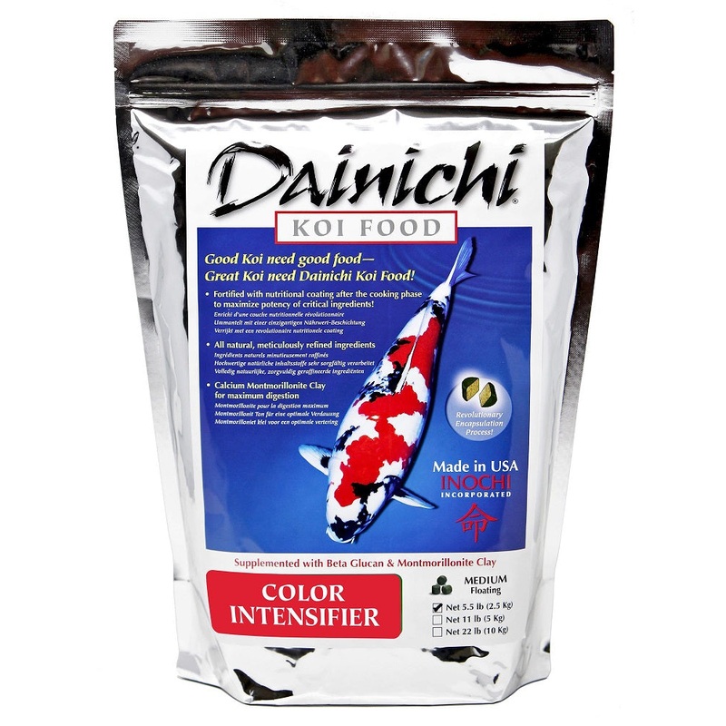 Dainichi Color Intensifier Koi Food Medium Pellets