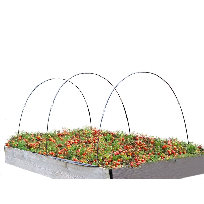 Garden Hoops with Attached Stakes