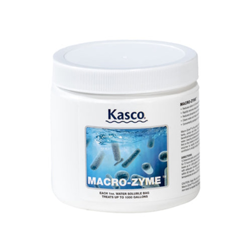 Kasco Macro-Zyme Powder Beneficial Bacteria - Water Soluble Packs Available