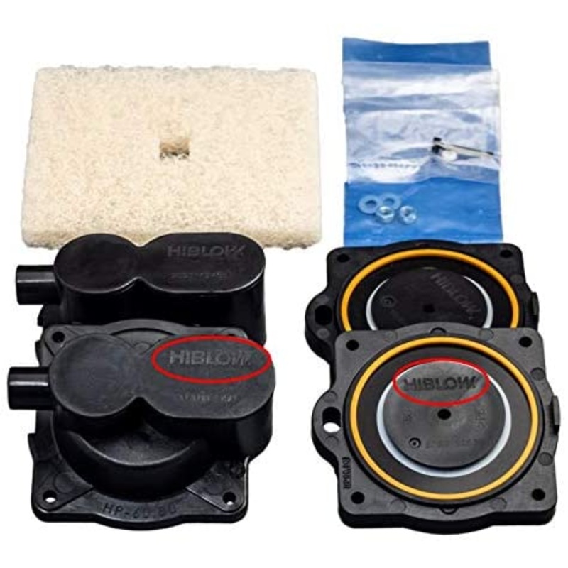 Replacement Diaphragm & Air Filter Kits for Hiblow HP-Series Air Pumps