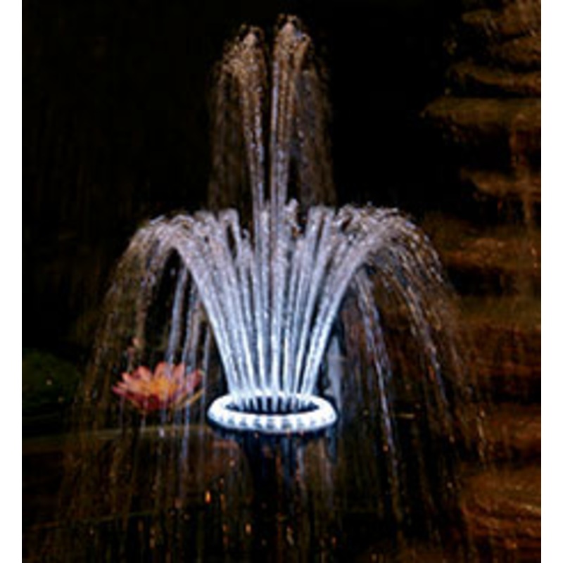 LED Light Ring with Fountain Head