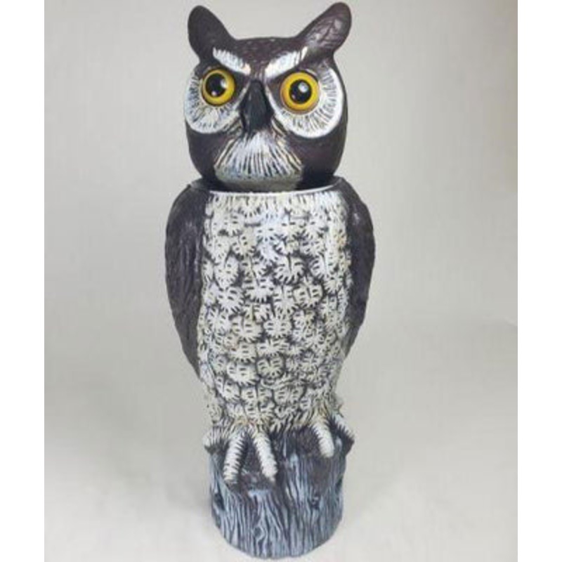 Motion-Activated Solar Owl