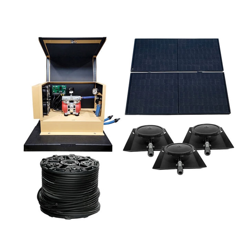 TurboAir 24v Direct Drive Solar Aeration Systems