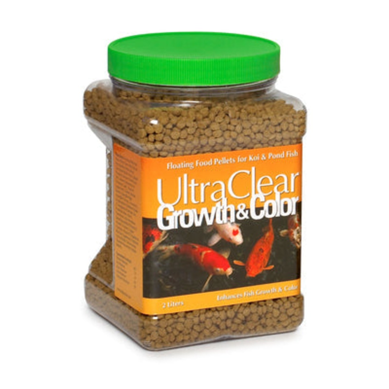 UltraClear Growth & Color Floating Fish Food Pellets