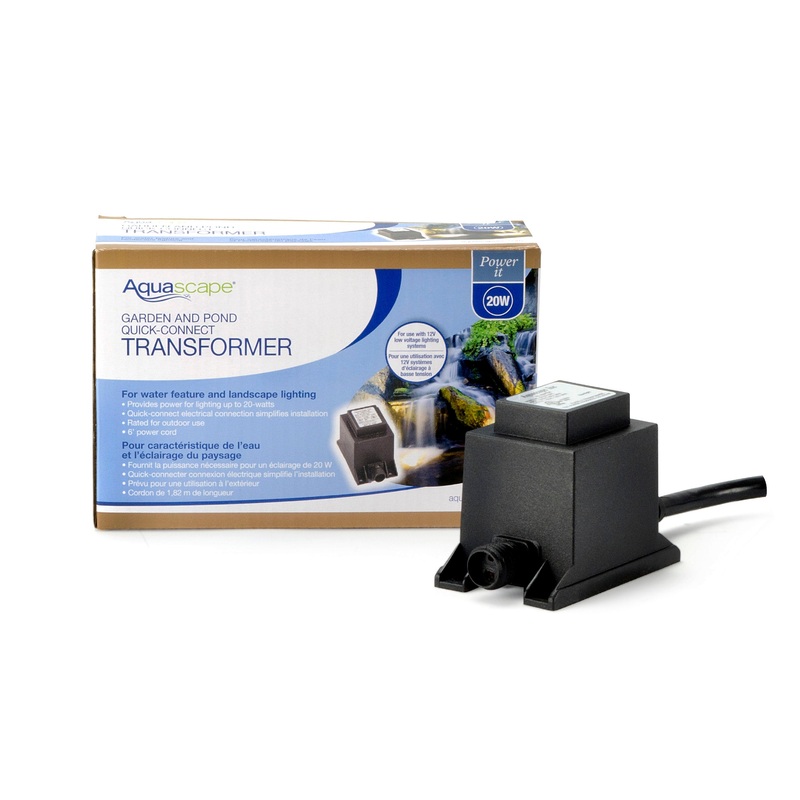 Aquascape Garden and Pond Quick Connect 12 Volt Transformers
