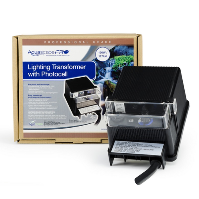 Aquascape Garden and Pond Transformer with Photocell